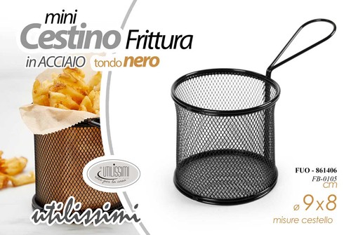Cestino frittura cestello - cestino,