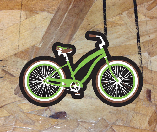 Adesivo bici cruiser - , stile