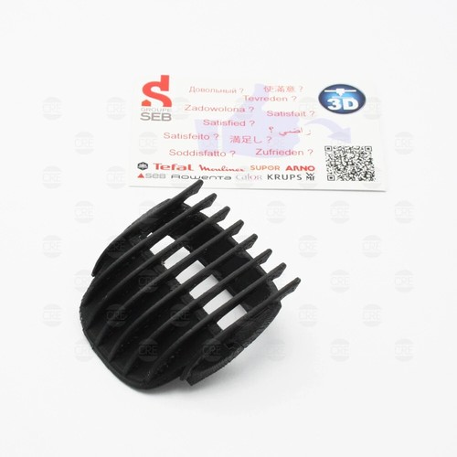 Rowenta pettine nero - mm,