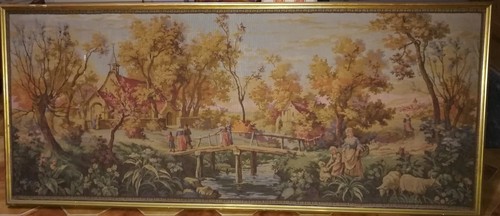 Arazzo tessuto fatto mano - arazzo,