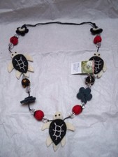 Collana lana cotta lunga - collana,