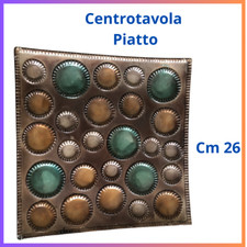 Centrotavola in ceramica moderno antico piatto etnico vintage idee regalo casa
