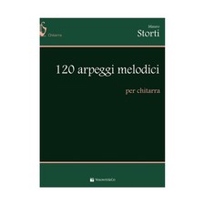 Mauro Storti 120 Arpeggi Melodici per chitarra