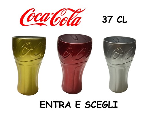 Coca cola bicchiere vetro - bicchiere,