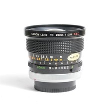 Canon FD 20mm f/2.8 S.S.C