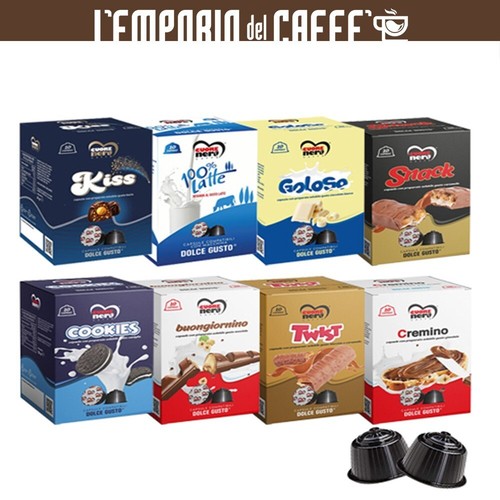 Capsule bevande cuore nero - capsule,