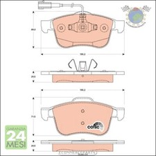 Kit pastiglie freno TRW