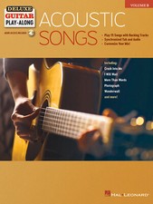 Acoustic Songs Guitar Book and Audio Online Hal Leonard