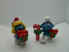 SMURFS PUFFI SCHLUMPF BARBAPUFFO LOTTO PUFFI di NATALE CHRISTMAS 20207+20208