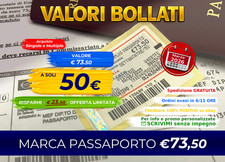 Marca Passaporto da €73,50 -