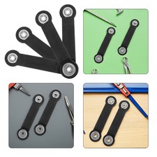  4 pezzi di ricambio per sedia a dondolo da giardino: staffa di ricambio per