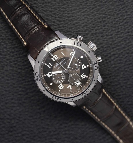 Breguet marine 3810st - marine, black