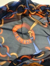 Foulard Céline Paris 80x80 cm 100% seta
