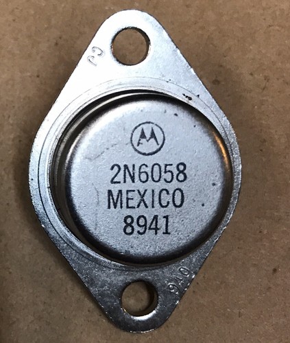 Motorola 2n6058 transistore - motorola,