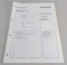 Einbauanweisung Webasto