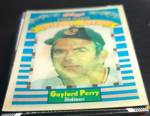 Gaylord perry 1991 kellog s - 1991, kellog's