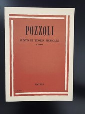 Pozzoli Sunto di teoria musicale 1° corso 