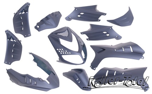 Kit carene blu matt peugeot - kit,