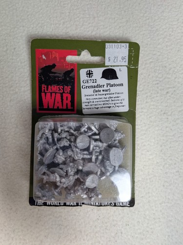Flames war german grenadier - of,