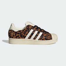 Adidas Originali Superstar II IN Marrone Leopardato e Bianco Stock Limitato