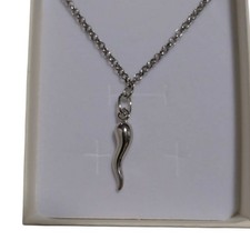 Collana in Argento 925 Corno