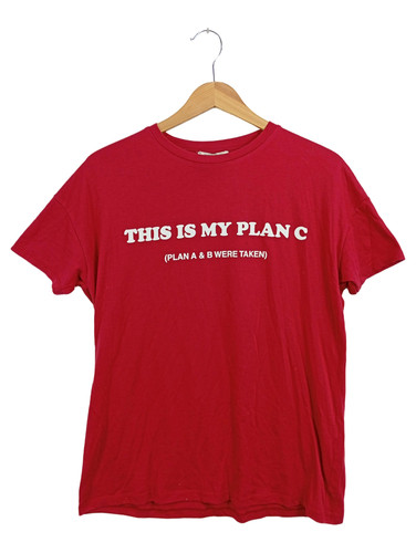 Shirt uomo zara rossa - t-shirt, taglia