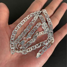 Collana donna uomo argento