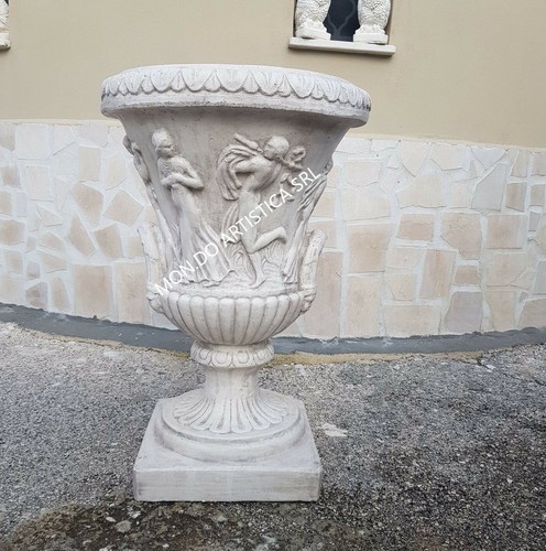Vaso calice pompeiano - vaso,