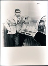 Foto vintage Un juke box, 1965 Ft 3092 - Stampa 24x18 cm