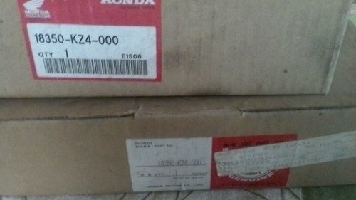 Honda cr125 1989 muffler - honda,
