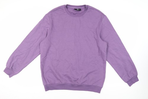 Felpa pullover uomo viola - h&m,