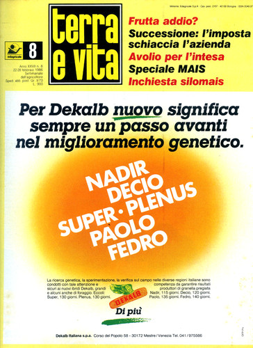 Terra vita n - e, "