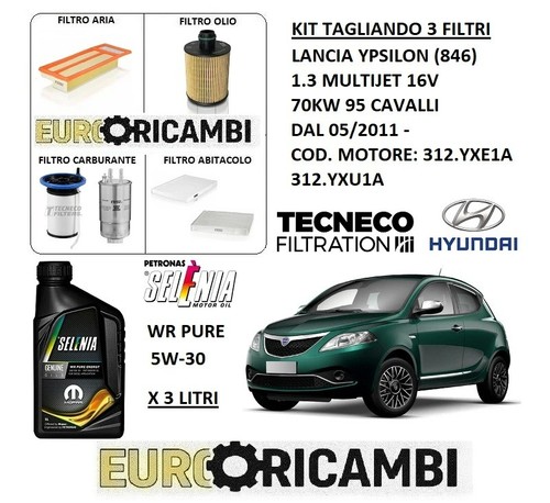 Kit tagliando filtri olio - filtri,