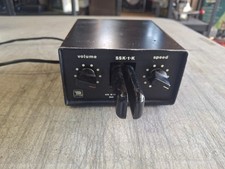 Chiave e pagaia Nye Viking SSK-1-K vintage, iambic (auto-duplex) codice Morse