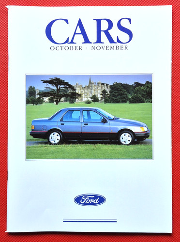 Ford cars 1988 brochure - ford, fiesta