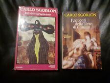 2 LIBRI CARLO SGORLON: RACCONTI DELLA TERRA DI CANAAN , GLI DEI TORNERANNO