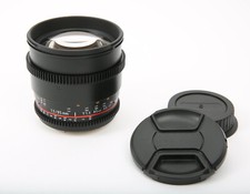 Samyang 85 mm T1.5 VDSLR AS IF