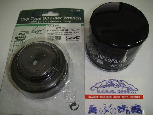 Filtro olio hf153 chiave - olio,