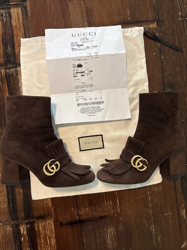 Gucci stivaletto scamosciato