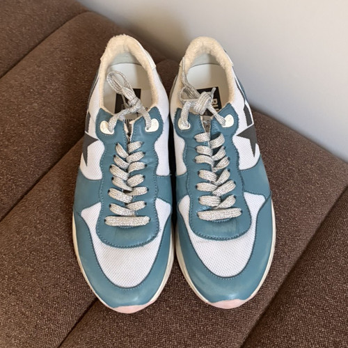 Golden goose sneakers - golden,