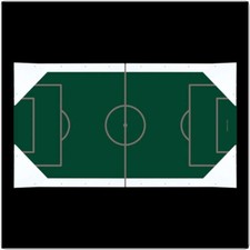 Angolari Fermavetro ABS Serie 4 Pz. CALCETTO CALCIOBALILLA