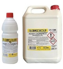DISOTTURANTE ANTICALCARE  cloridrico tipo muriatico30-33% LITRI 5