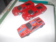 #4 MODELLI FERRARI F50 (doppia), 512 BB,LANCIA S4 + 16 MACCHININE TIPO KINDER
