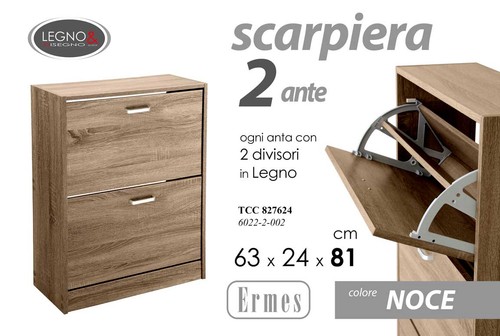 Scarpiera ante moderna bassa - ante,