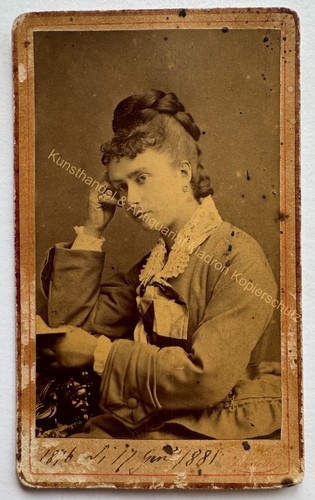 Orig cdv foto fotografia - orig.,