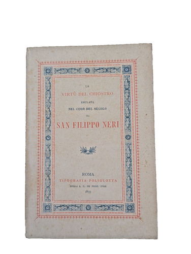 San filippo neri libretto - neri,
