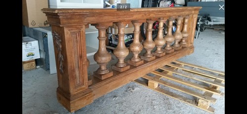 Balaustra antica legno - balaustra,