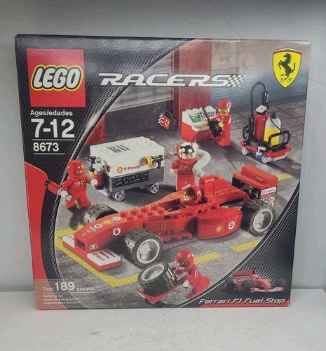 Lego ferrari fuel stop 8673 - stop,