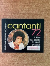 BUSTINA  FIGURINE PANINI CANTANTI 72 LUCIO BATTISTI SIGILLATA PIENA OMAGGIO