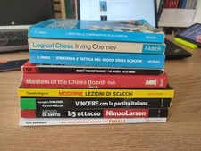 Lotto 8 Libri Di Scacchi (Editore Le Due Torri)